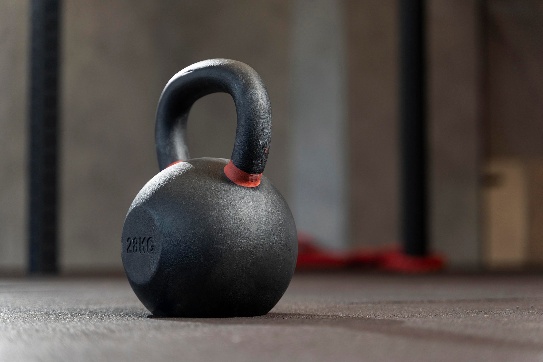 Crossfit Workout Weight with Kettlebell